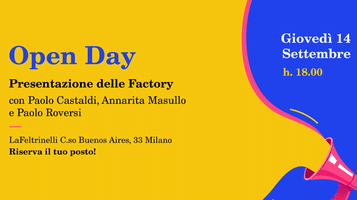 Open day Feltrinelli Education