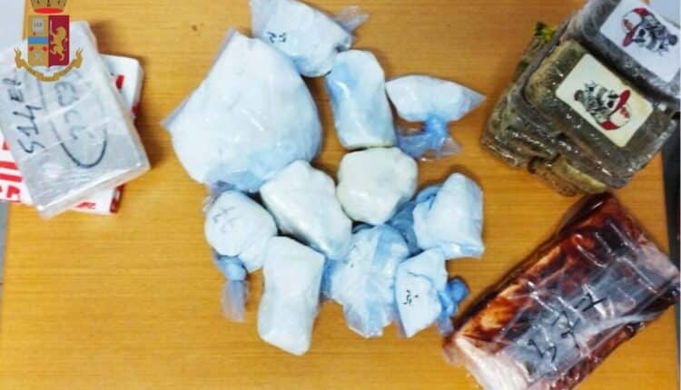 20231006 foto arresto scalo romana droga resistenza e lesioni