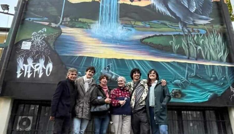 Verona: inaugurato il murales a Montorio.