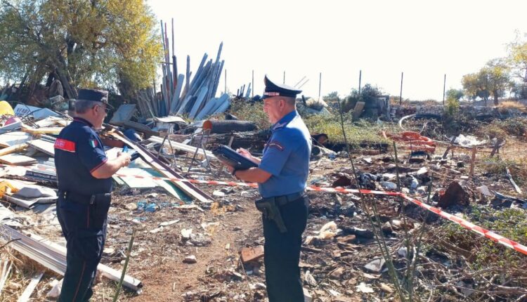 Ragusa, Modica: effettuati controlli dai Carabinieri per la presenza di una discarica abusiva.