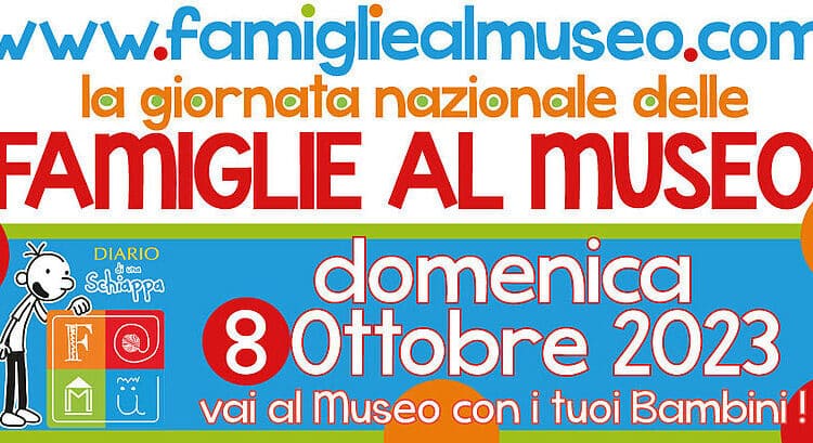 Pesaro: domenica 8 ottobre si celebra la Giornata Nazionale delle Famiglie al Museo.