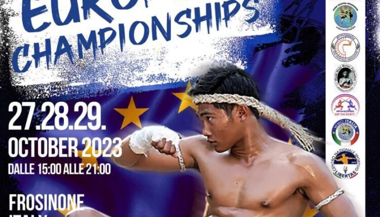 A Frosinone i campionati europei di Muay Thai.