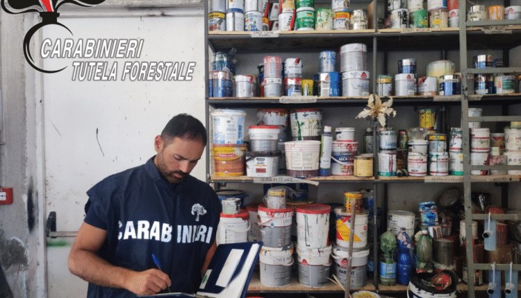 Carinaro (Caserta): sequestrate attrezzature e rifiuti speciali per violazioni ambientali. Contestati illeciti amministrativi di circa 15.000 euro.