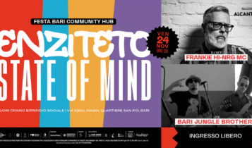Bari community hub da sta sera a San Pio e Libertà due giorni di eventi dedicati ai giovani e alla musica tra gli ospiti Frankie Hi-NRG MC, Murubutu e Claver Gold