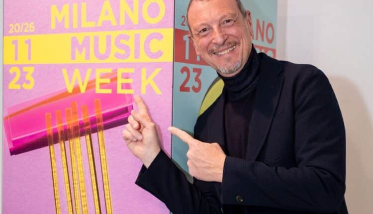 Amadeus alla Milano Music Week ha annunciato ufficialmente la conduzione di Prima Festival 2023