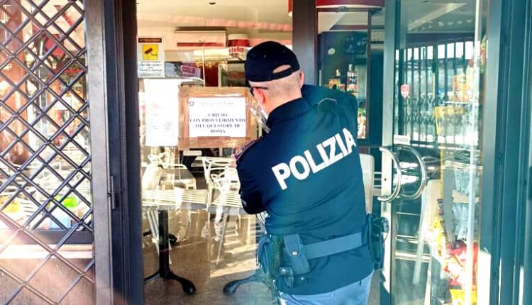 Anzio (Roma): sospensione della licenza al titolare di un locale di zona per 15 giorni dopo aver trovato 65 grammi di droga e molteplici episodi di violenza.