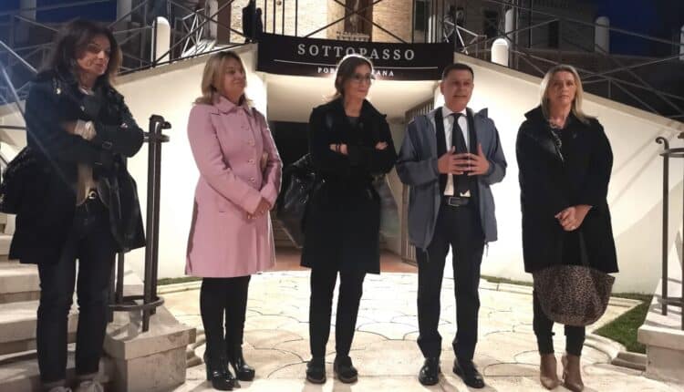 Macerata: illuminazione architetturale e manutenzione, riapre il sottopasso di Porta Montana