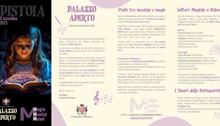 A Pistoia torna l’appuntamento con "Palazzo Aperto"