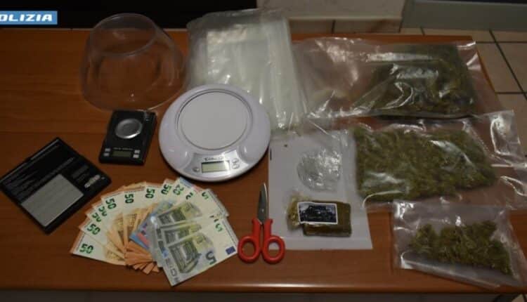 Lecce: arrestato 67enne in possesso e per spaccio di droga, la nascondeva tra i panni in un armadio.