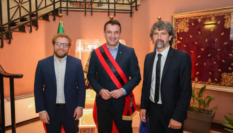 Gestione dei rifiuti, il sindaco Possamai con il sindaco di Verona Tommasi ospiti a Tirana.