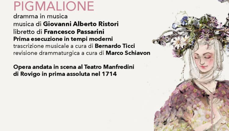 Pigmalione al Teatro Sociale Rovigo in Veneto, stagione lirica 2023.24
