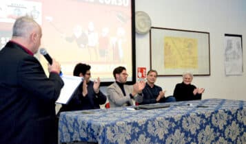 Chieti, nonni tecnologici, cerimonia di consegna dei nuovi diplomi.