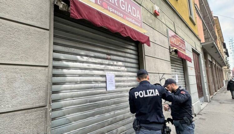 Milano: sospesa per 10 giorni la licenza all’esercizio commerciale “Bar Giada”.