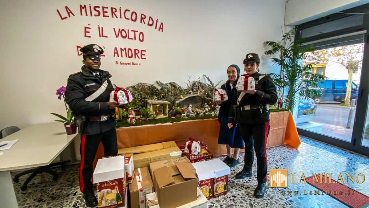 A Nuoro diverse iniziative natalizie di solidarietà da parte dei Carabinieri del Comando Provinciale.