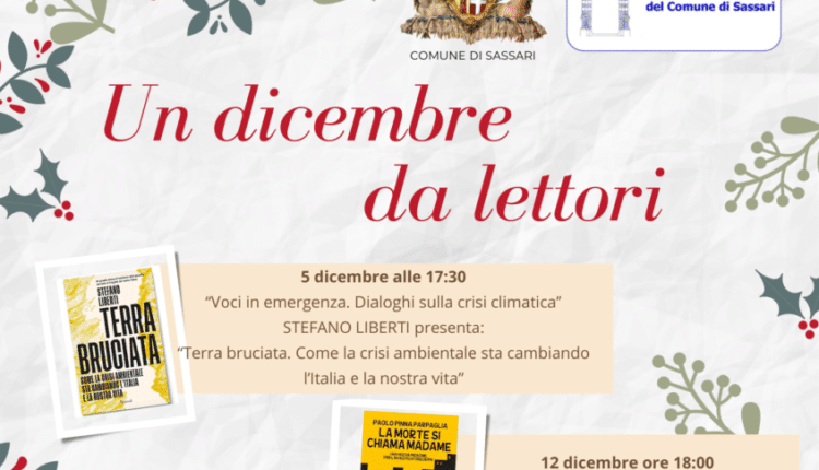 Sassari, Biblioteche comunali. Un dicembre ricco di eventi