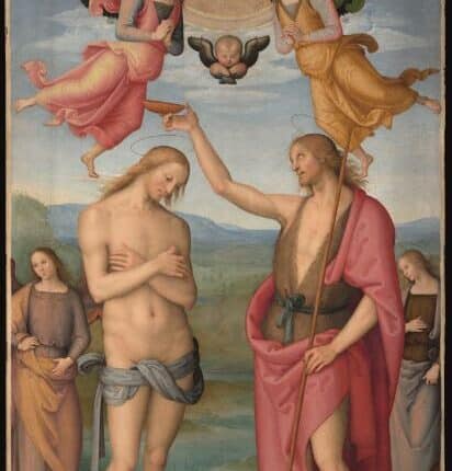 Palazzo Marino, da domani apre alla città la grande mostra di natale in Sala Alessi con il capolavoro del perugino "il battesimo di Cristo"