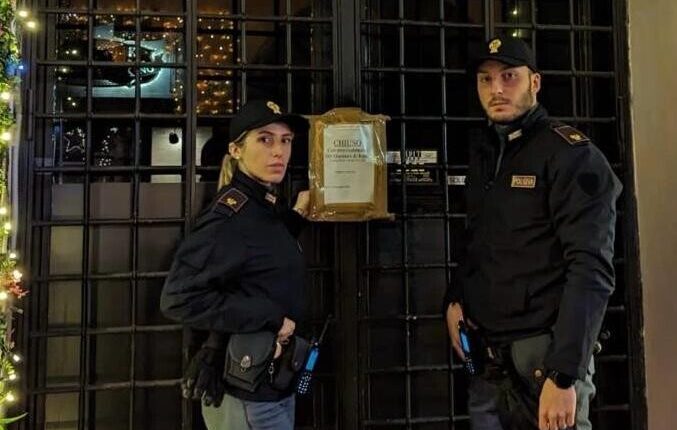 Roma: sospesa per 7 giorni la licenza di un circolo culturale trasformato, di fatto, in un'attività di somministrazione di bevande ed alimenti.