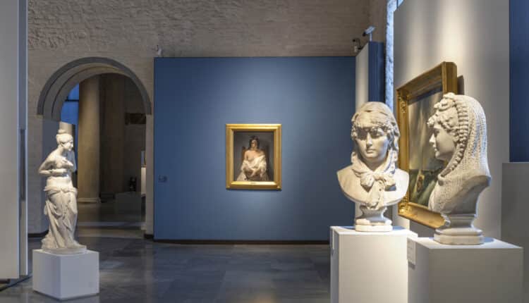 Verona, il quadro "veronese" la Meditazione di Hayez esposto al Gam protagonista nella trasmissione la Torre di Babele di Augias su la7