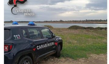 Carovigno (BR). Due giovani sorpresi a bordo di motociclette da cross nella riserva naturale di Torre Guaceto.
