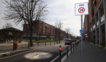 Roma, inaugurata la nuova zona 30 di Casal Monastero