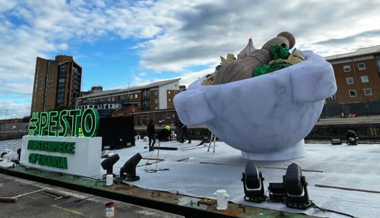 Genova: dopo Londra il mortaio gigante andrà a Sestriere, a Sanremo durante il Festival e in primavera a Parigi e a Milano