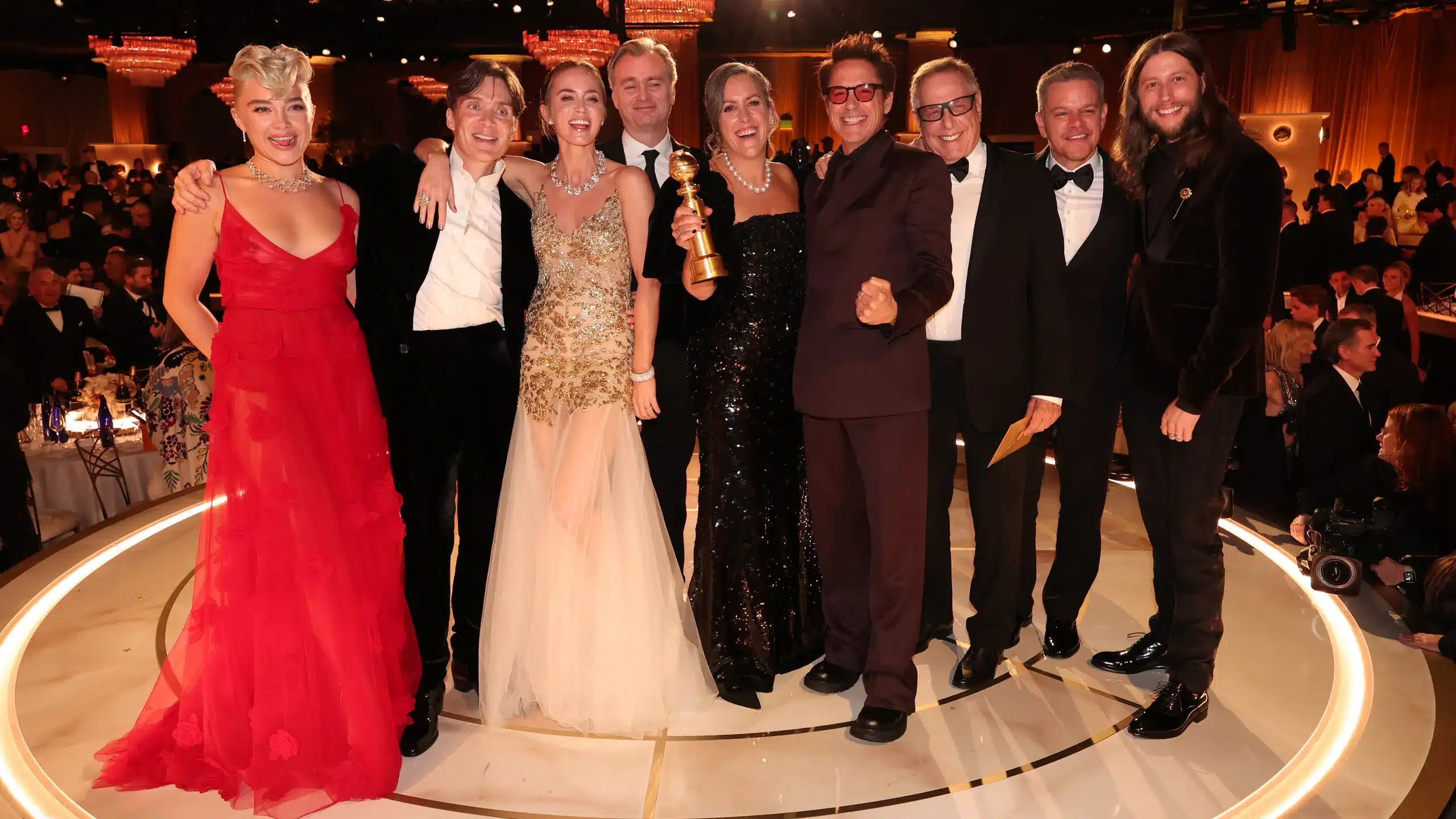 Golden Globes 2024: tutti i vincitori, trionfo per Oppenheimer