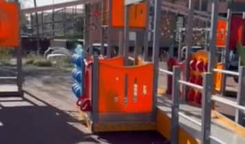 Catania, ambiente, sei nuove bambinopoli consegnate per i giochi dei più piccoli