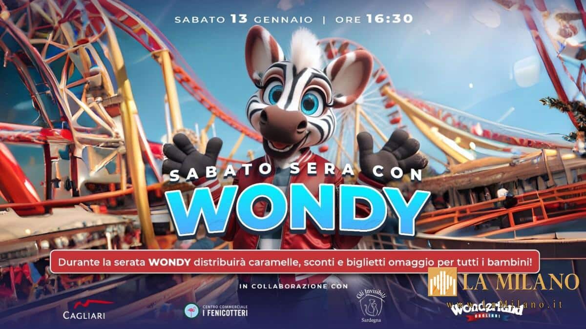 Cagliari, sorprese e biglietti gratuiti per i bambini al Wonderland