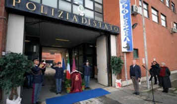 Rieti, la Polizia di Stato nel Giorno della Memoria. "Pietre d'Inciampo" per ricordare Filippo Palieri e Salvatore Poti
