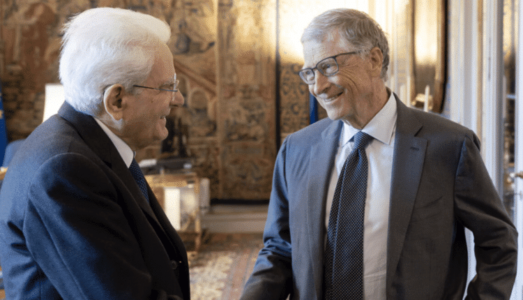 mattarella e gates