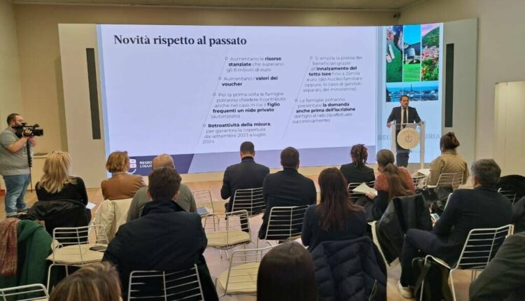 Welfare: in Liguria via libera ai nidi gratis, stanziati oltre 8 milioni di euro