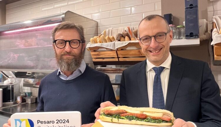 "Pesaro 24", ecco il panino di Baghetta quality food dedicato alla capitale italiana della cultura