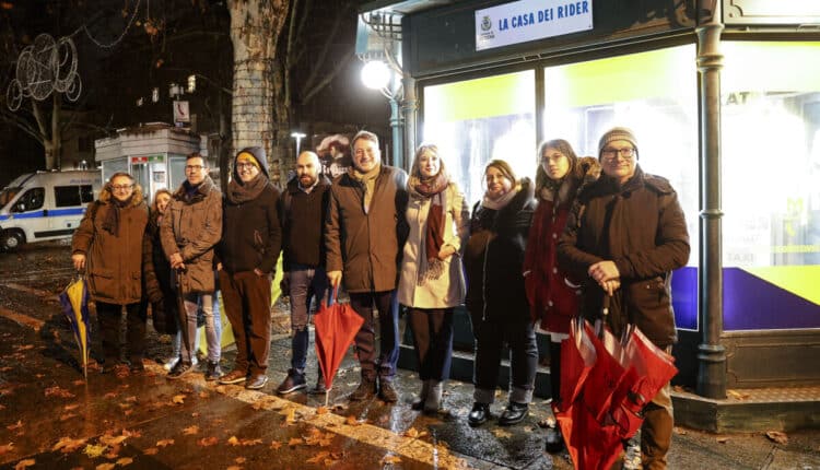 Modena: in Piazza Matteotti inaugurata la nuova "casa" dei rider