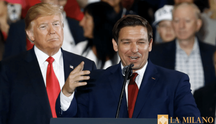 trump e desantis