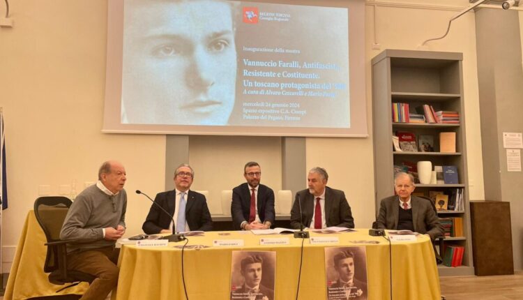 A Firenze la mostra documentaria che omaggia Vannuccio Faralli, antifascista, resistente, costituente cortonese