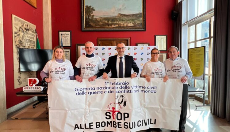 Il Comune di Pesaro aderisce alla Giornata Nazionale delle vittime civili delle guerre e dei conflitti nel mondo