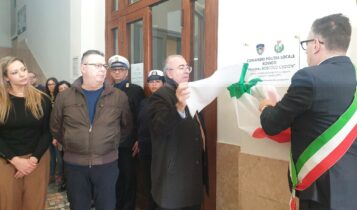 Rovigo. La sede della Polizia Locale intitolata all'agente Boscolo Cegion, il presidente provinciale Associazione Nazionale Polizia Locale (ANVU)