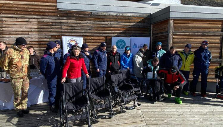 Belluno: “Sciare per la vita”, quattro carrozzine per avvicinare i disabili alla neve.