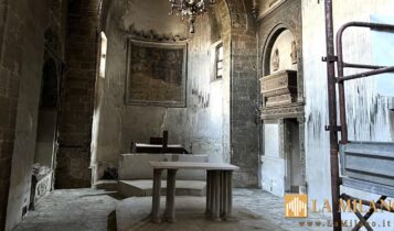Palermo. Al via i lavori di somma urgenza nella chiesa di Santa Maria di Gesù, per un importo complessivo pari a 100 mila euro finanziato dall'assessorato regionale ai Beni culturali