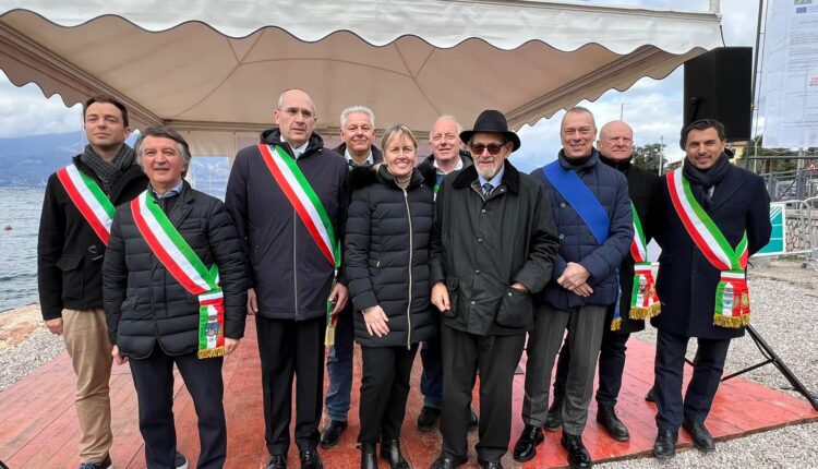 Ciclovia del Garda, Vicepresidente De berti: "Al via un'opera indispensabile per la messa in sicurezza dell'utenza debole lungo la gardesana".