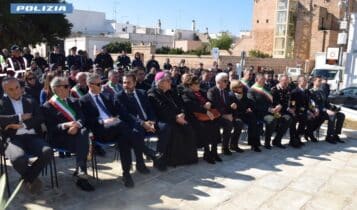 Maruggio: in occasione della sua morte, la Polizia dedica un ulivo a Giovanni Palatucci.