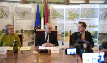 Presentano il piano "100 parchi per Roma". 35 milionidi euro per i primi 16 progetti.