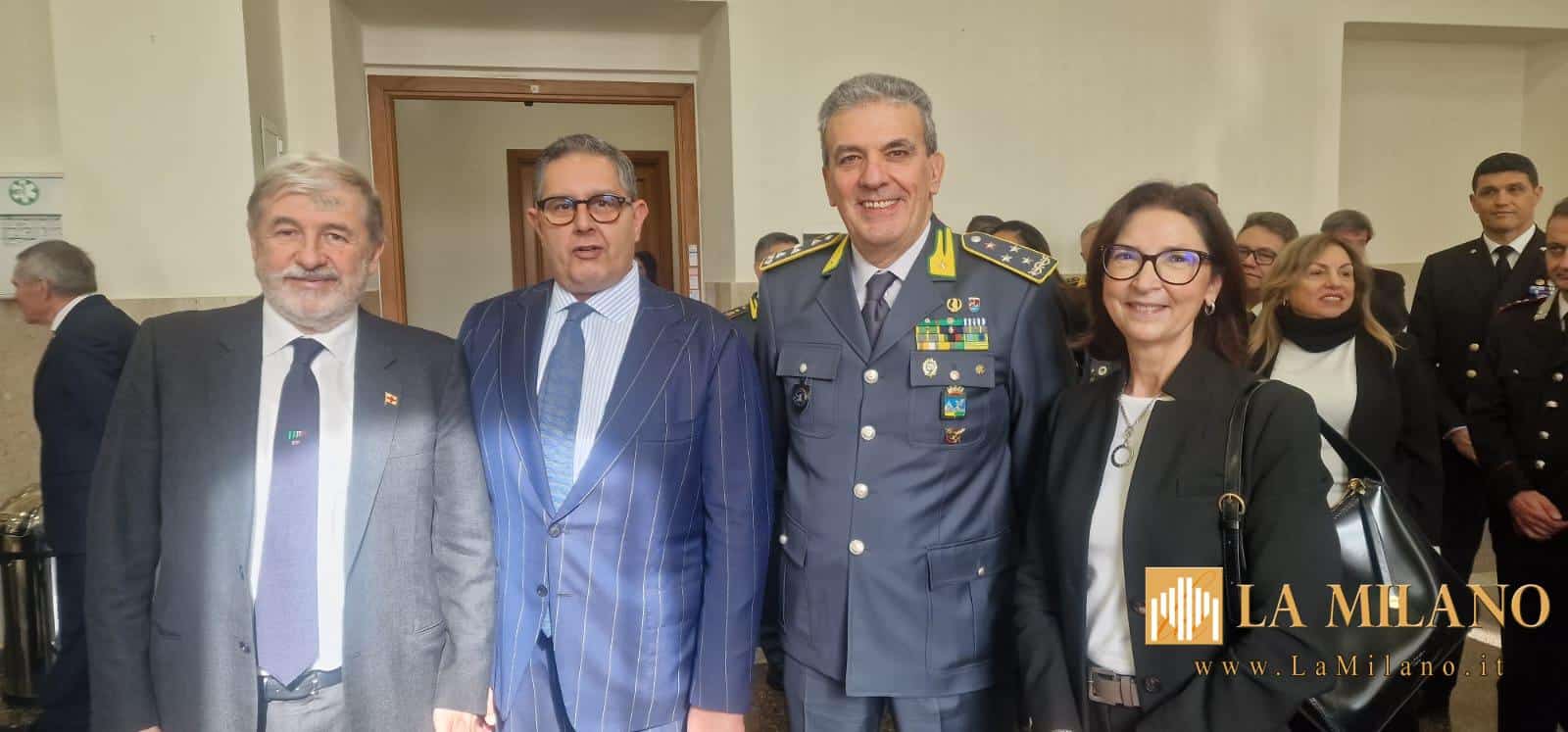 Genova: Presidente Toti incontra Generale Guardia di Finanza Andrea De Gennaro.