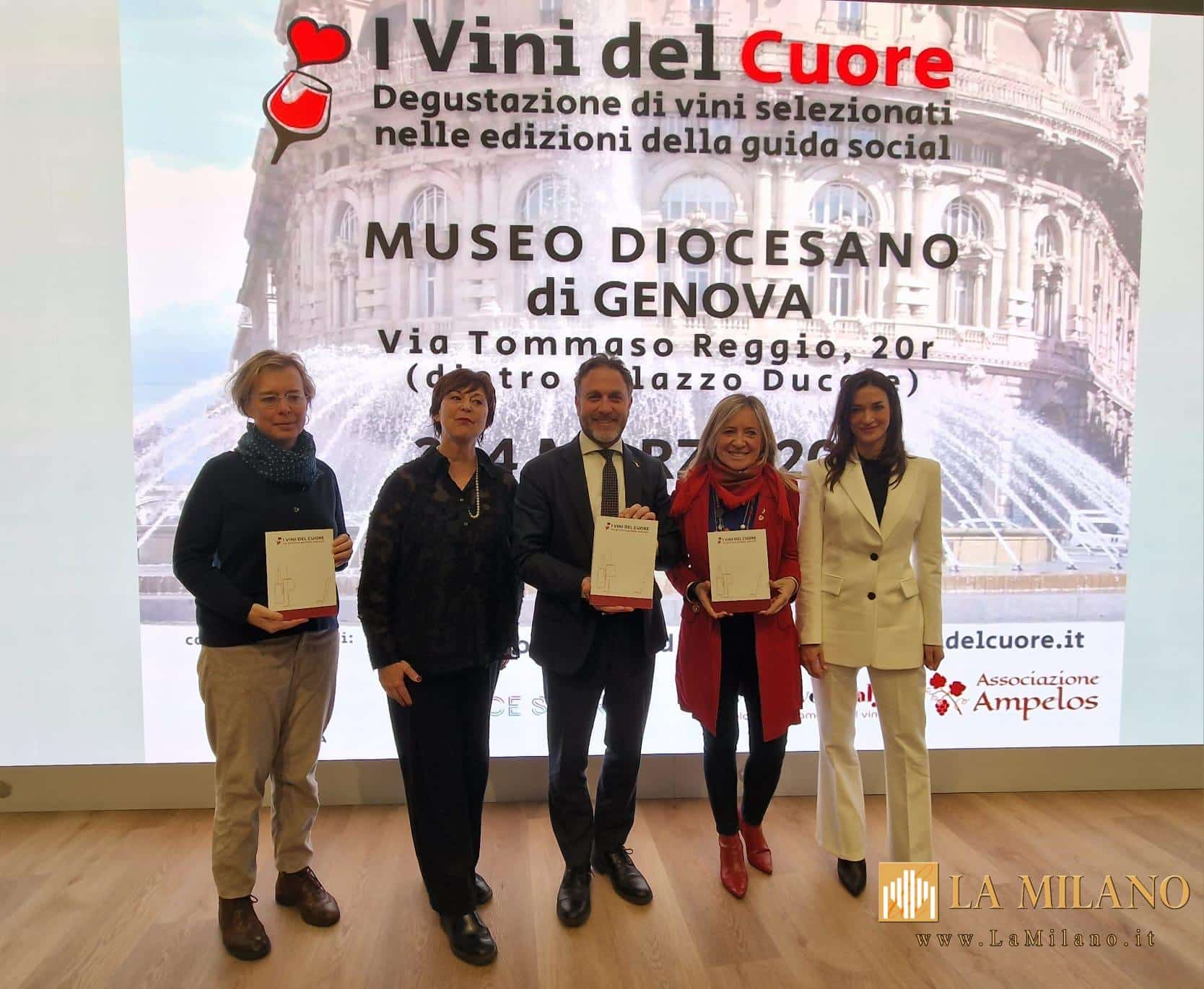 Genova, marketing territoriale, Vice Presidente Alessandra Piana: "al via a Genova la terza edizione dei vini del cuore".
