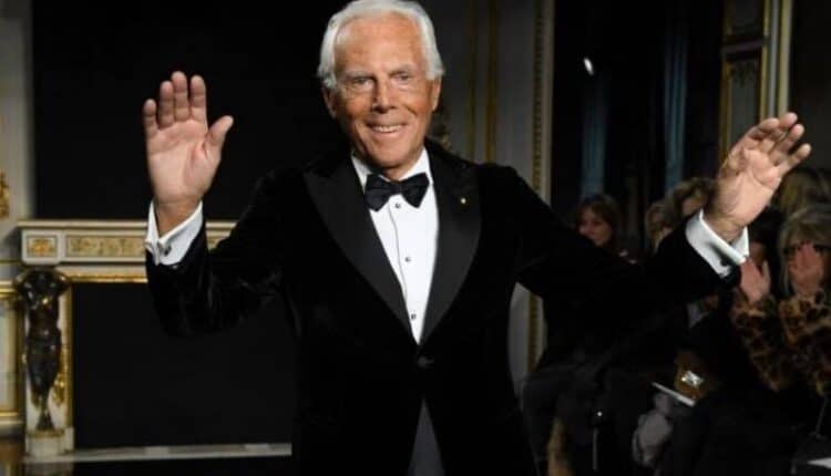 Giorgio Armani chiude la Milano Fashion Week 2024.