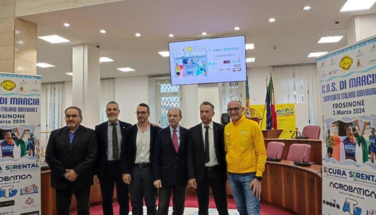Frosinone: tutto pronto per il campionato italiano di marcia. Per la seconda volta, la città diventerà la capitale della marcia.