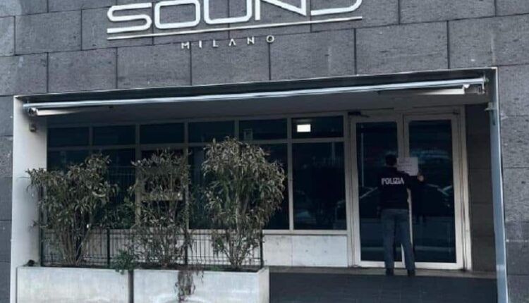 Il Questore Petronzi sospende la licenza al Sound Milano