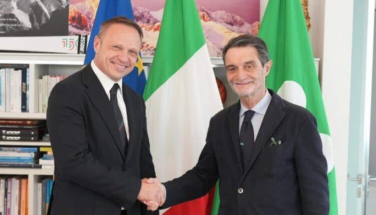 Milano, Lollobrigida incontra Fontana La Lombardia è locomotiva d Italia e deve continuare ad esserlo anche nel settore agricolo