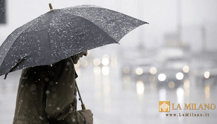 Milano, maltempo continua l allerta meteo gialla