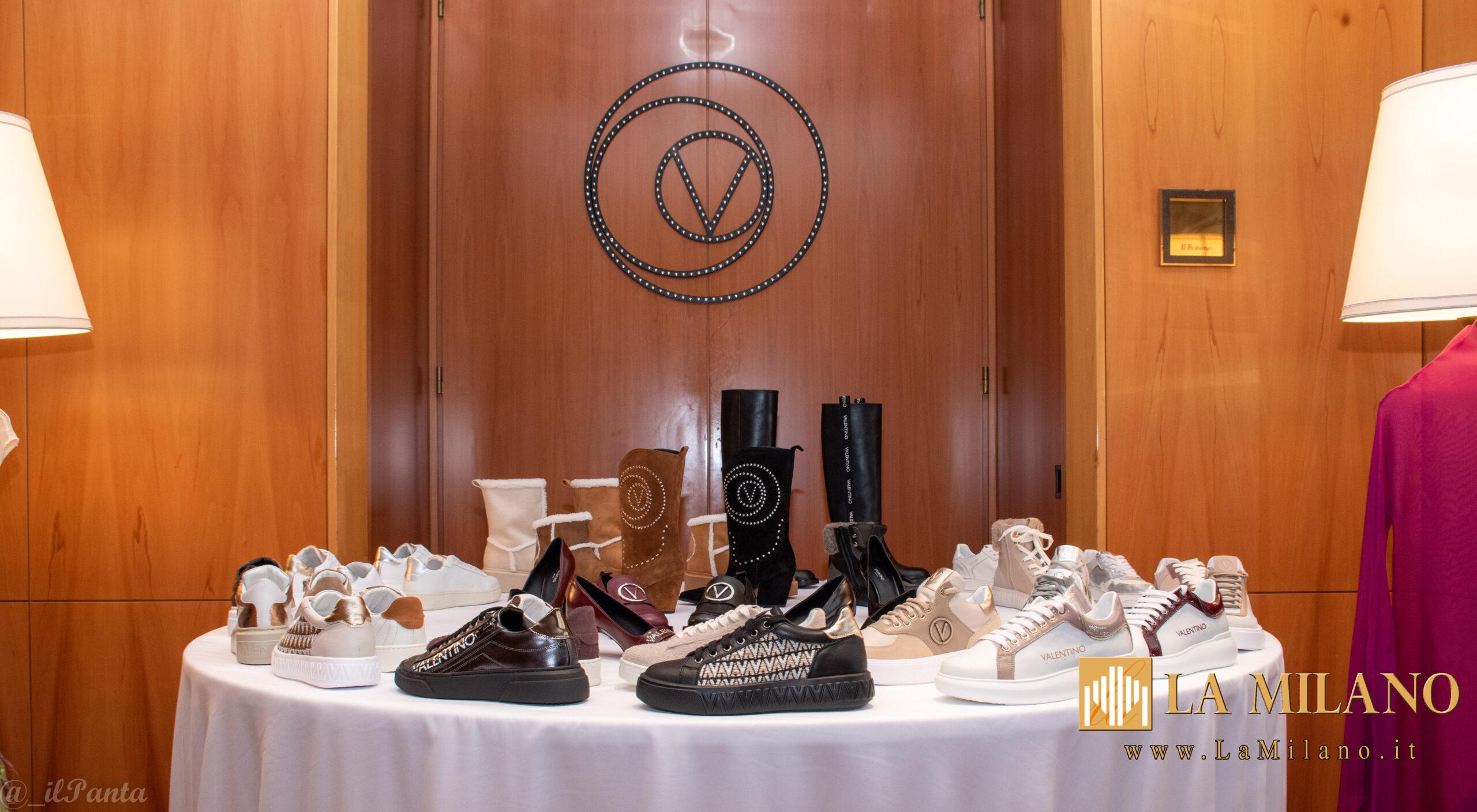 Alla Milano Fashion Week, Valentino Shoes presenta le nuove collezioni A/I 24-25 al Four Seasons Hotel di Via Gesù.